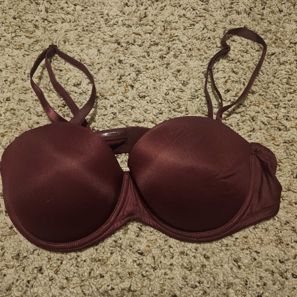 PINK Victoria's Secret Deep Red Bra